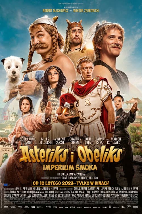 Plakat filmu: Asteriks i Obeliks: Imperium Smoka