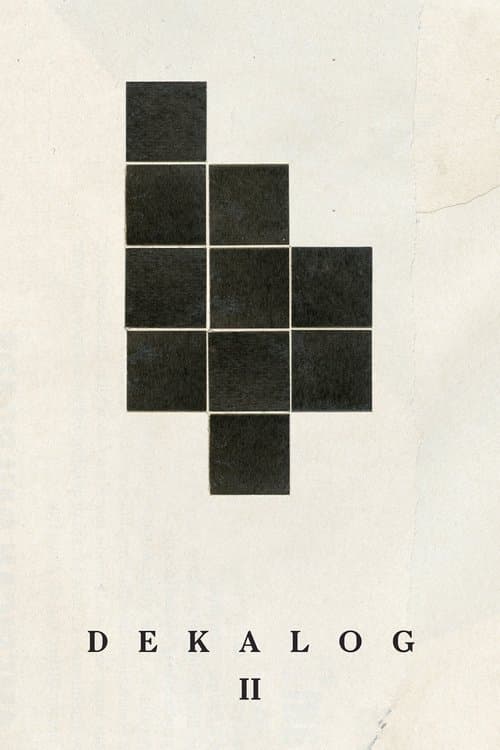 Plakat filmu: Dekalog, dwa